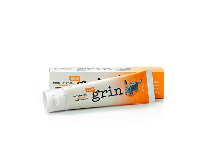 Grin 100% Natural Kids Toothpaste Orange