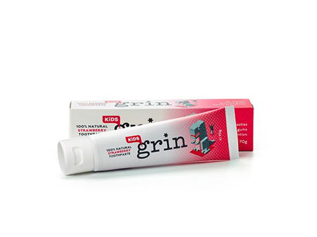 Grin 100% Natural Kids Toothpaste Strawberry