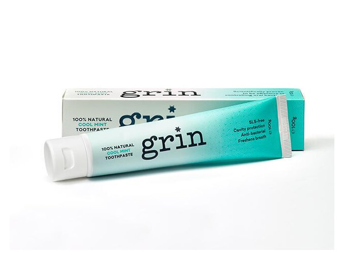 Grin Cool Mint 100% Natural Toothpaste