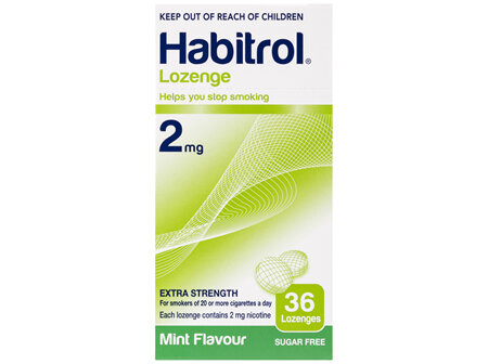 Habitrol Lozenge Extra Strength Mint Flavour 2mg 36 Lozenges