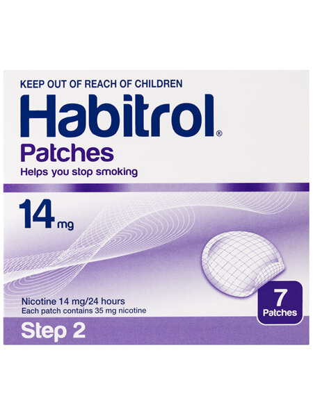 Habitrol Patches 14mg Step 2 7 Pack