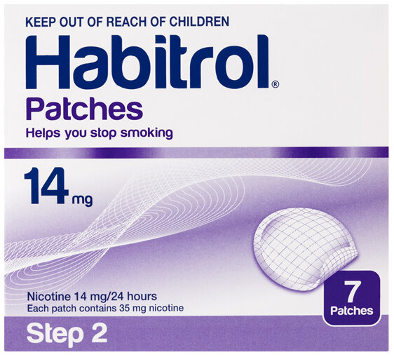 Habitrol Patches 14mg Step 2 7 Pack