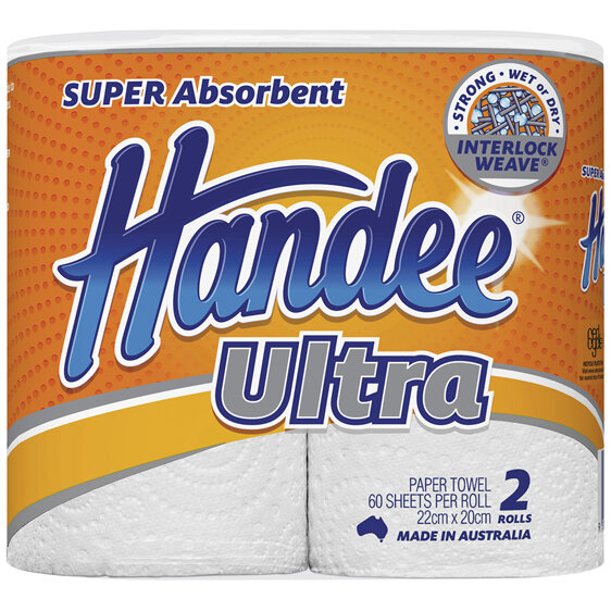 Handee Ultra Paper Towel - 2 Pack