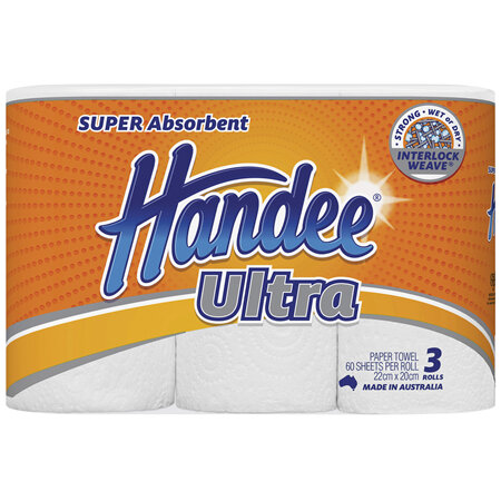 Handee Ultra Paper Towels 3 Pack