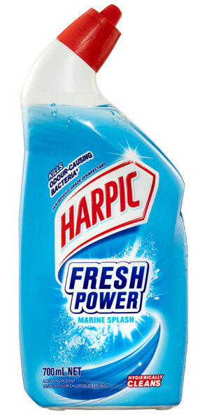 Harpic Fresh Power Liquid Toilet Cleaner Marine Splash 700mL