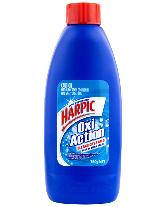 Harpic Oxi Action Heavy Duty Bleach Toilet Cleaner 750g