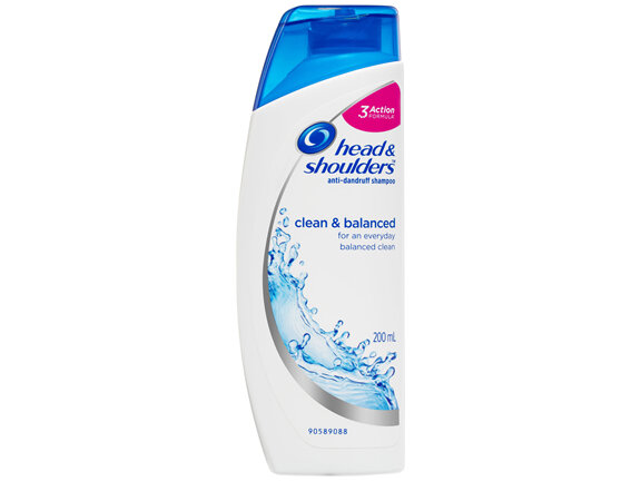 Head & Shoulders Clean & Balanced Anti-Dandruff Shampoo 200mL