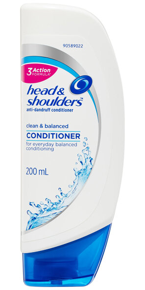 Head & Shoulders Clean & Balanced Hair & Scalp Care Anti-Dandruff Conditioner 200mL