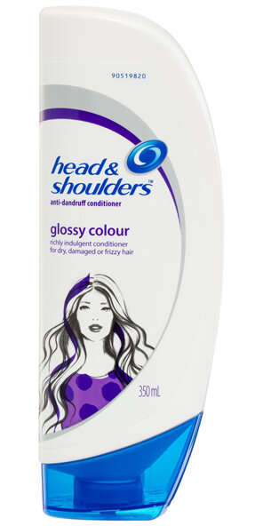 Head & Shoulders Glossy Colour Anti-Dandruff Conditioner 350mL