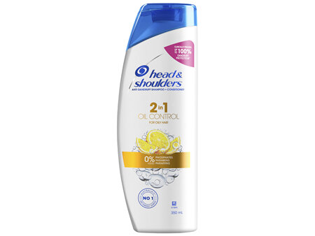 Head & Shoulders Oil Control 2in1 Anti Dandruff Shampoo and Conditioner for Oily Scalp 350ml
