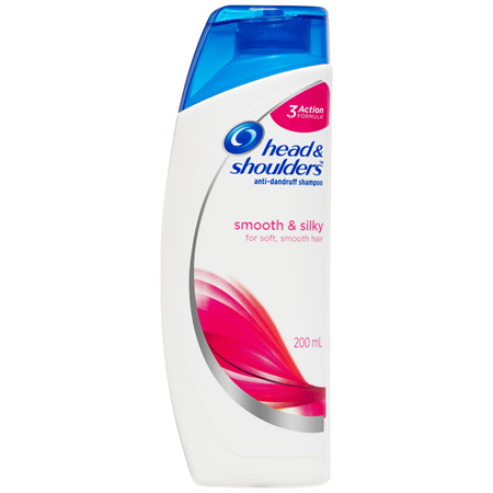 Head & Shoulders Smooth & Silky Anti Dandruff Shampoo 200mL