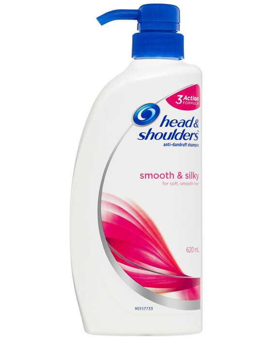 Head & Shoulders Smooth & Silky Anti-Dandruff Shampoo 620mL