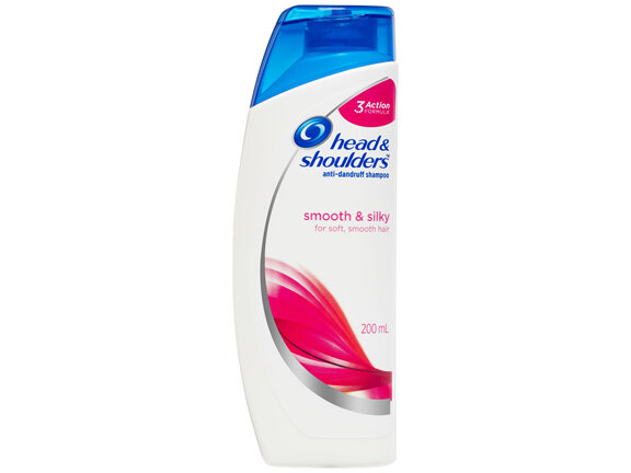 Head & Shoulders Smooth & Silky Anti Dandruff Shampoo 200mL