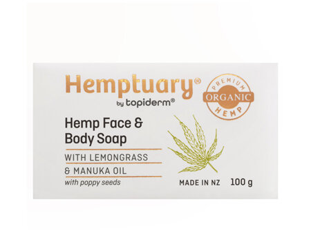 Hemptuary® by Topiderm® Hemp Face and Body Soap 100g