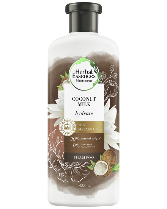 Herbal Essences bio:renew Coconut Milk Hydrating Shampoo for Dry Hair 400mL