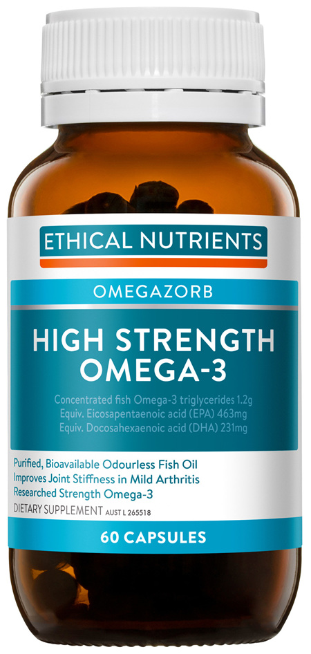 High Strength Omega-3 60 Capsules