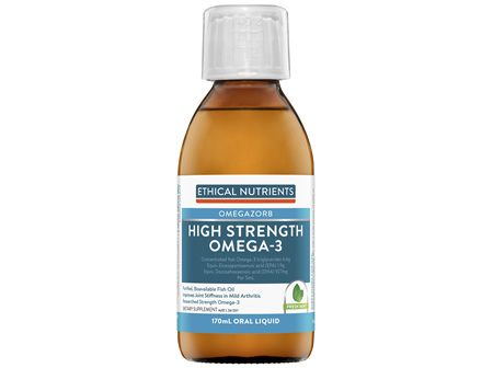 High Strength Omega-3 Fresh Mint 170mL