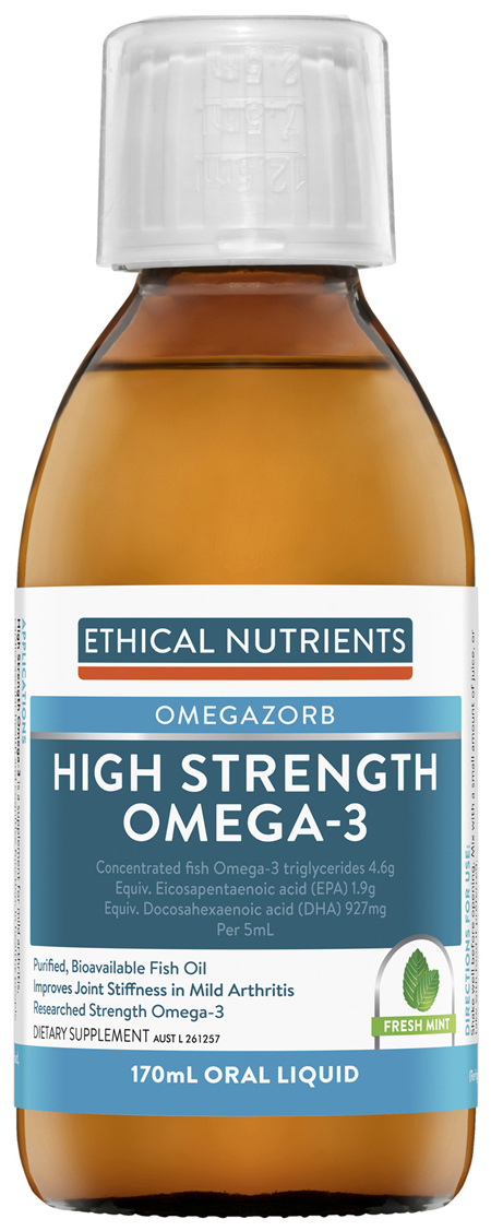 High Strength Omega-3 Fresh Mint 170mL