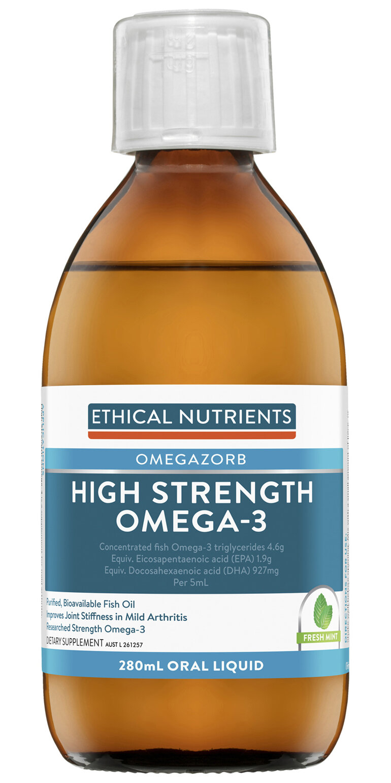 High Strength Omega-3 Fresh Mint 280mL