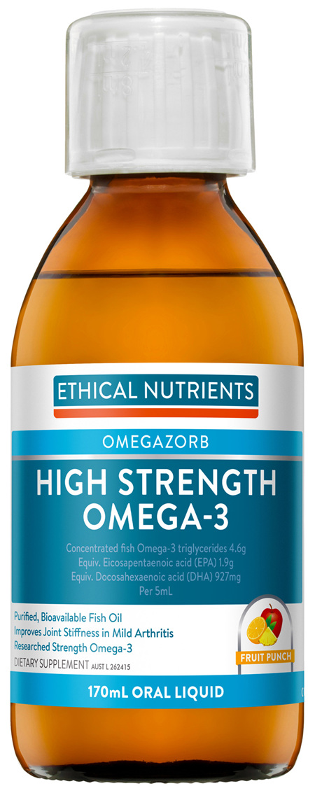 High Strength Omega-3 Fruit Punch 170mL