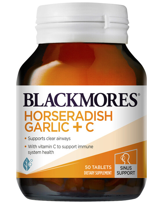Horseradish Garlic + C 50s