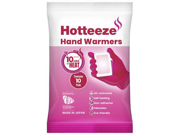 Hotteeze Hand Warmers- 10 Pack