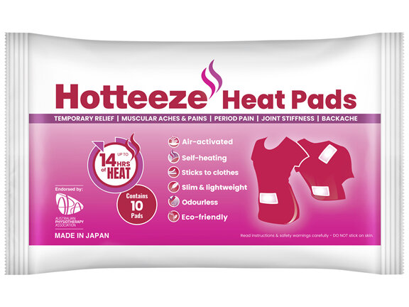 Hotteeze Heat Pads - 10 Pack