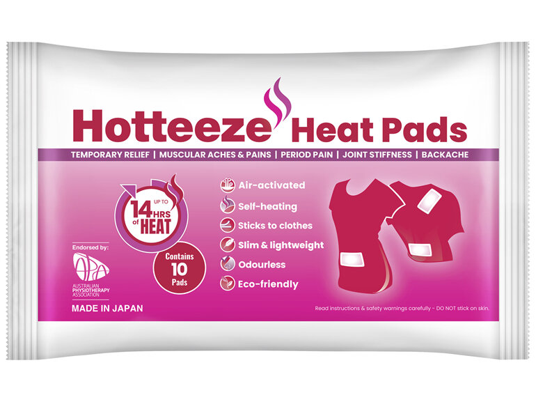 Hotteeze Heat Pads - 10 Pack