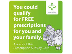 How do I get free prescriptions?