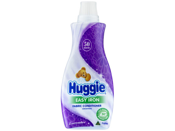 Huggie Fabric Conditioner Easy Iron Lavender 1L