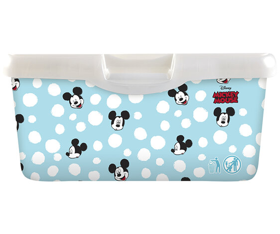 Huggies Baby Wipes Fragrance Free Refillable Tub 80 Wipes Mickey