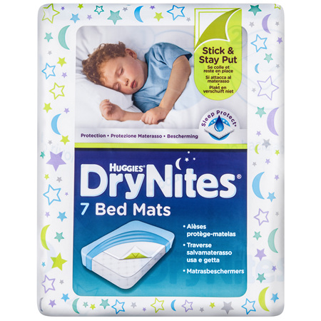 Huggies DryNites Bed Mats, 7 Mats
