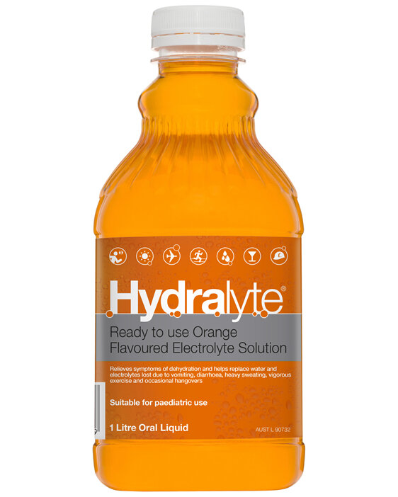 Hydralyte Liquid Orange 1L