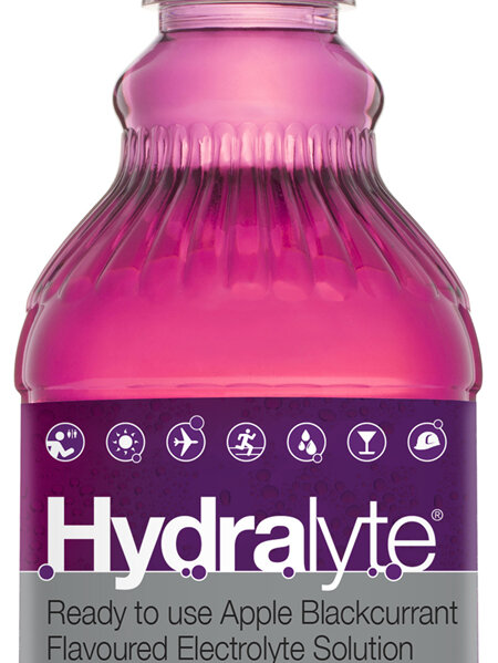 Hydralyte Ready to use Electrolyte Solution Apple Blackcurrant Flavoured 1L