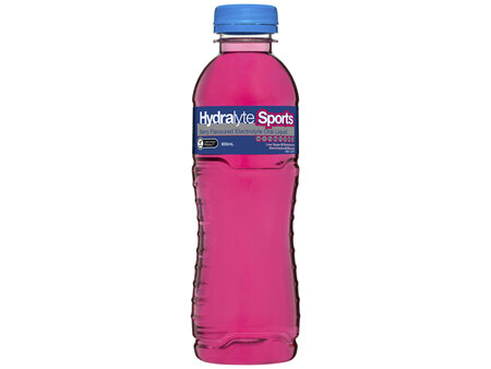 Hydralyte Sports Electrolyte Oral Liquid Berry Flavoured 600mL
