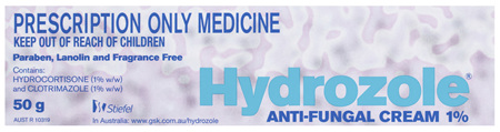Hydrozole Anti-Fungal Cream 1% 50g Prescription Only Medicine