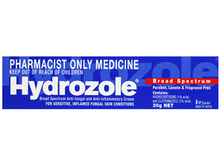 Hydrozole Broad Spectrum Anti-fungal and Anti-Inflammatory Cream 30g