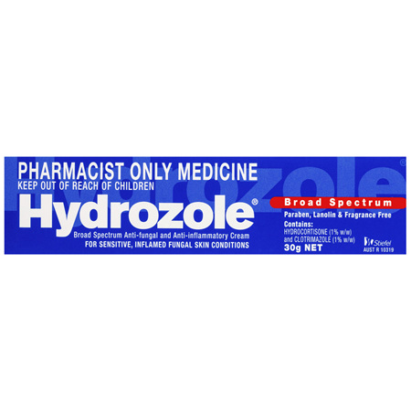 Hydrozole Broad Spectrum Anti-fungal and Anti-inflammatory Cream 30g