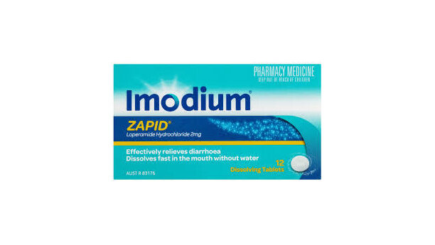 Imodioum Zapid 2mg 12 Tablets