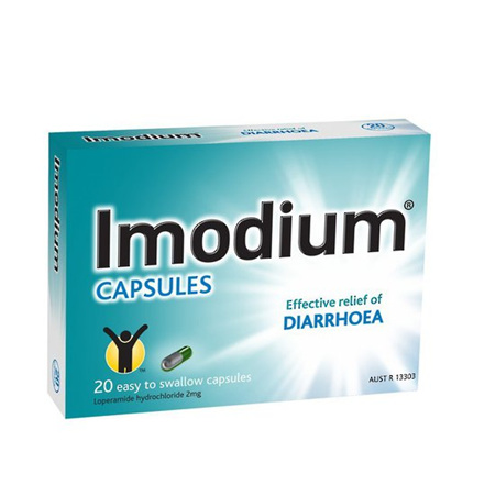 Imodium Capsules 2mg 20 Caps