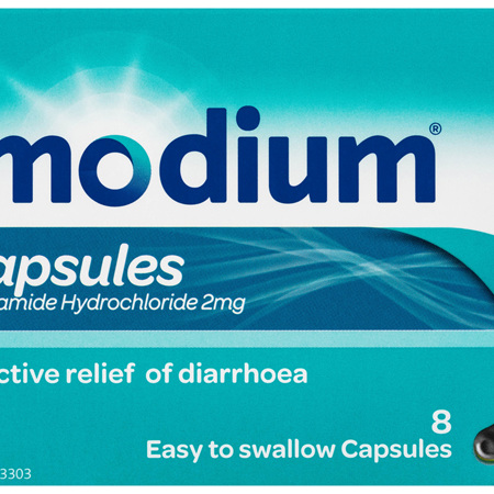 Imodium Capsules 8 Pack