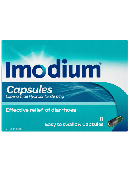 Imodium Capsules 8 Pack