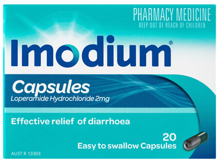 Imodium Diarrhoea Relief Capsules 20 Pack