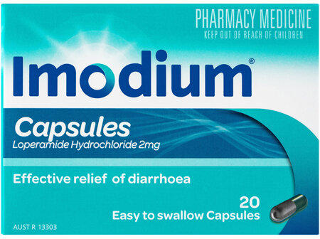 Imodium Diarrhoea Relief Capsules 20 Pack