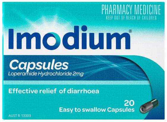 Imodium Diarrhoea Relief Capsules 20 Pack