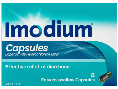 Imodium Diarrhoea Relief Capsules 8 Pack