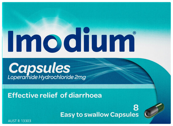 Imodium Diarrhoea Relief Capsules 8 Pack