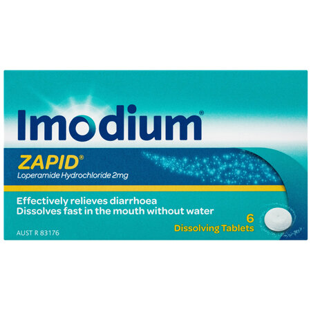 Imodium Zapid Diarrhoea Relief Dissolving Tablets 6 Pack