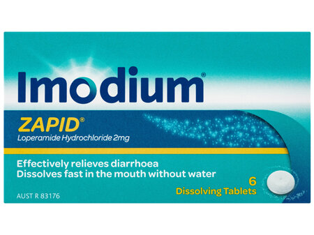 Imodium Zapid Diarrhoea Relief Dissolving Tablets 6 Pack