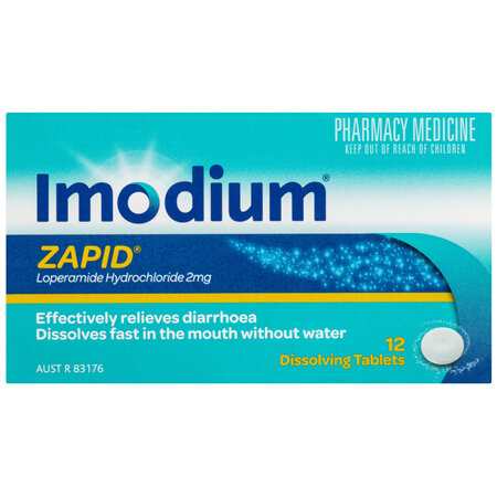 Imodium Zapid Diarrhoea Relief Dissolving Tablets 12 Pack